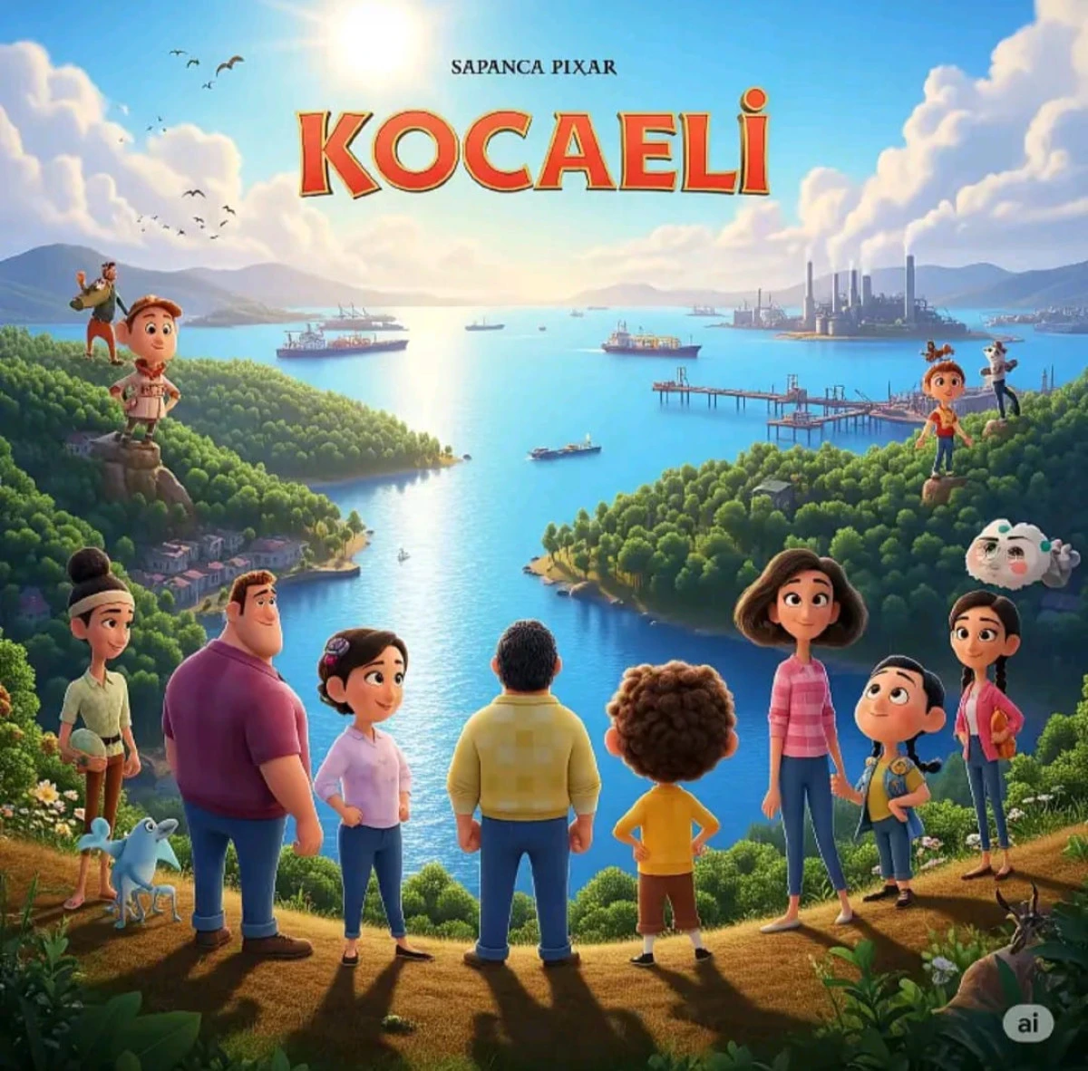 Kocaeli İsmi Yapay Zeka Resimleri İle Hayat Buldu