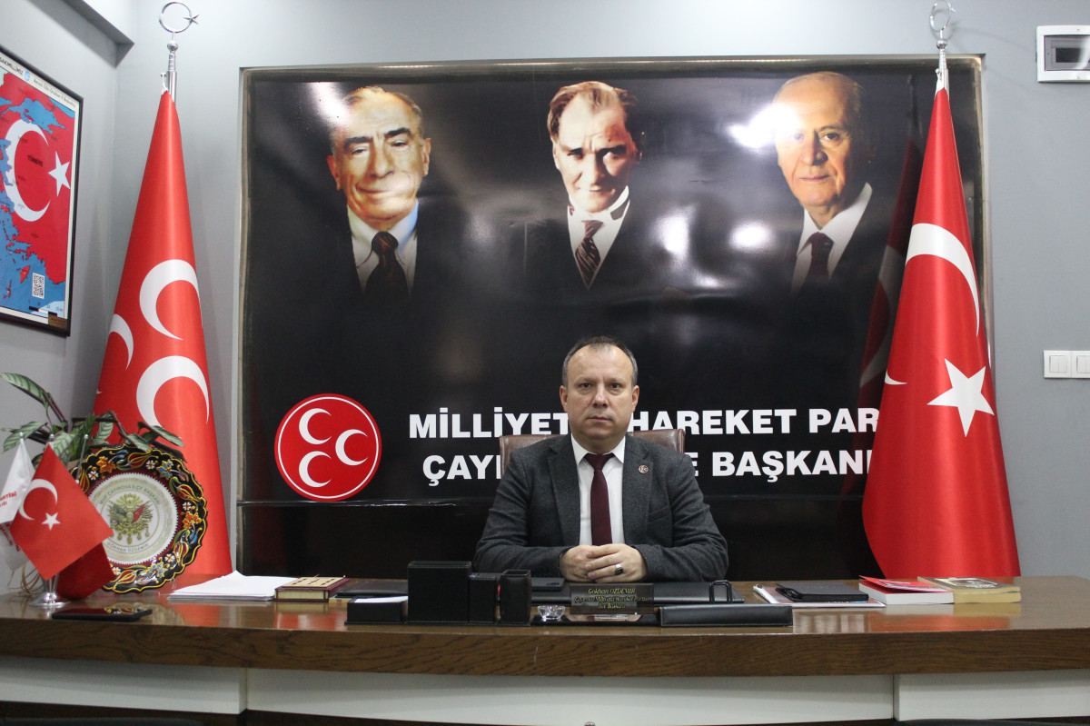 MHP Çayırova İlçe Teşkilat Başkanı Gökhan Özdemir 'in 18 Mart Mesajı